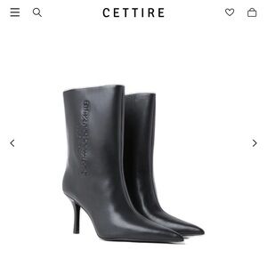 Alexander Wang Women's Black Leather Boots